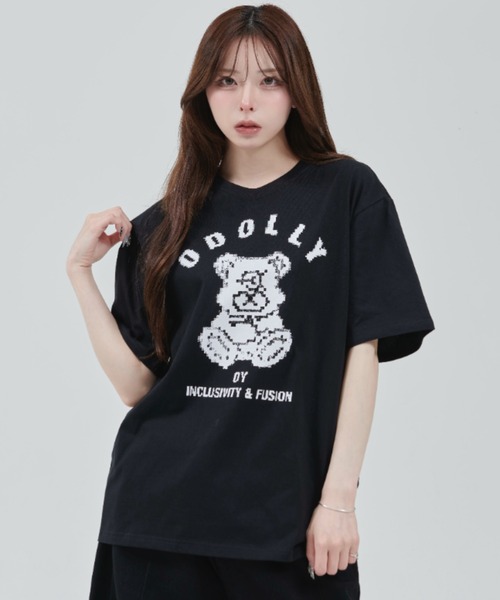 tシャツ 「OY/オーワイ」 ARCH MOSAIC DOLLY TEE/ アーチモザイクオードリーティーシャツ レディース メンズ