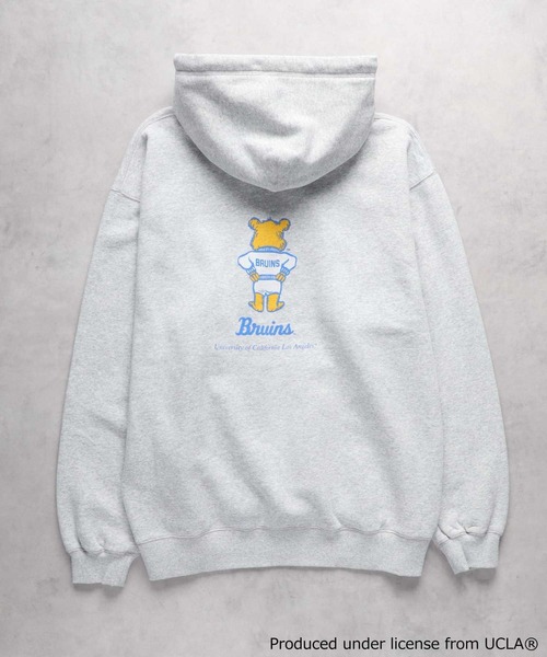 Right-on パーカー 「UCLA」別注 プリントスウェット メンズ