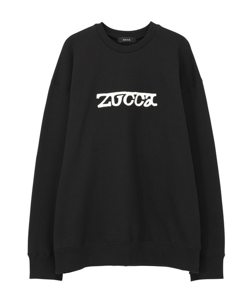 ブラック スウェット M ZUCCa / LOGOスウェット / スウェット(M black(26)): ZUCCa| A