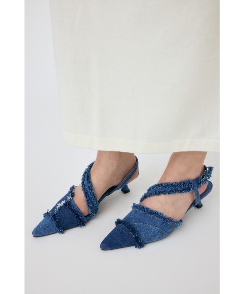 【美品】DIESEL　パンプス　ハイヒール　デニム　ジップ MOUSSY パンプス REMAKE DENIM POINTY HEEL : ZOZOTOWN Yahoo!店