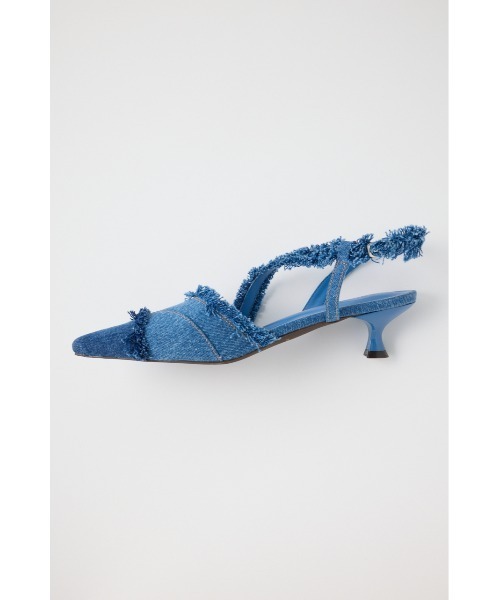 MOUSSY（マウジー） パンプス REMAKE DENIM POINTY HEEL パンプス
