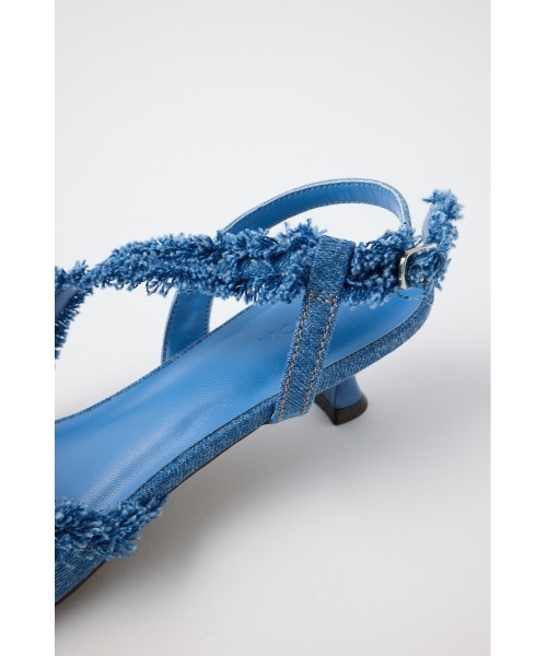 MOUSSY（マウジー） パンプス REMAKE DENIM POINTY HEEL パンプス