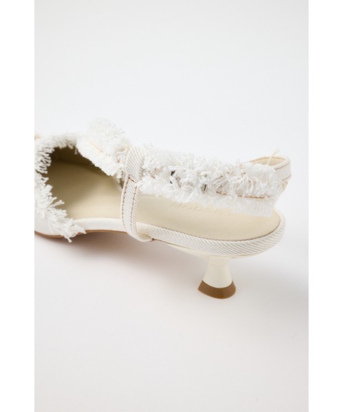 MOUSSY（マウジー） パンプス REMAKE DENIM POINTY HEEL パンプス