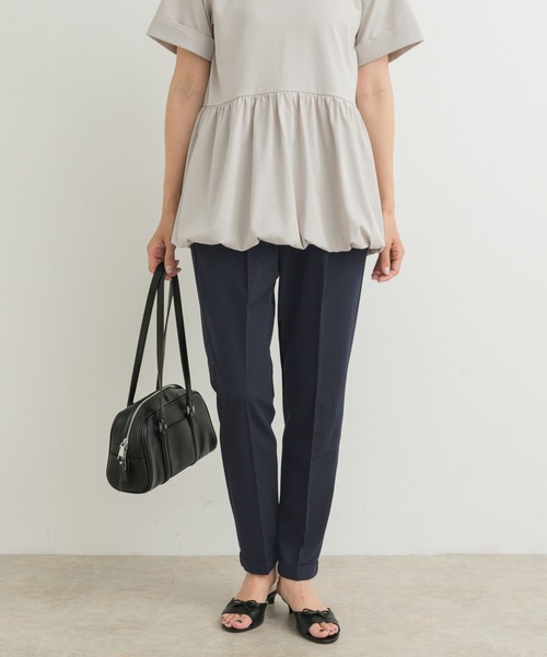 URBAN RESEARCH DOORS ストレッチテーパードイージーパンツ URBAN RESEARCH DOORS パンツ 「3サイズ展開」ストレッチ