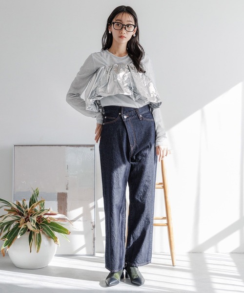 「LOWRYS FARM」 ショートブーツ MEDIUM ブラック レディース_画像4