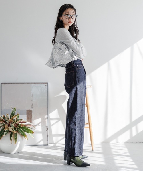 「LOWRYS FARM」 ショートブーツ MEDIUM ブラック レディース_画像5