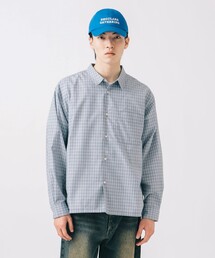 BEAMS HEART シャツ ミニチェック柄 ボックス メンズ レディース