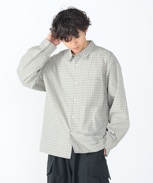 BEAMS HEART チェック柄 長袖シャツ BEAMS - ビームスハート BEAMS HEART チェック柄 長袖 シャツの