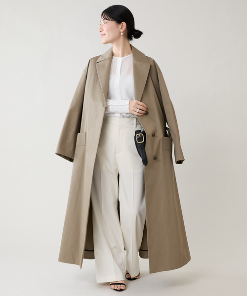 美品VERMEIL par iena シャーリングシアーブラウス定価19800円 美品 VERMEIL par iena シャーリングシアーブラウス ネイビー