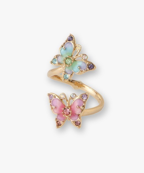 【ANNA SUI】即対応 蝶モチーフ リング ANNA SUI 指輪 リング 蝶モチーフ レディース : ZOZOTOWN Yahoo
