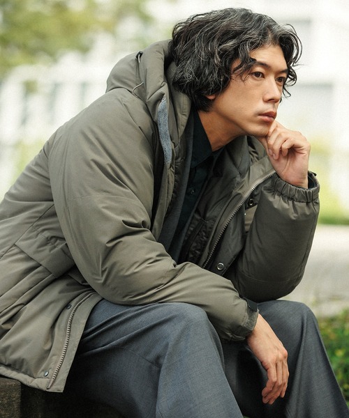 ADAM ET ROPE'（アダムエロペ） ダウンジャケット M ブラック メンズ