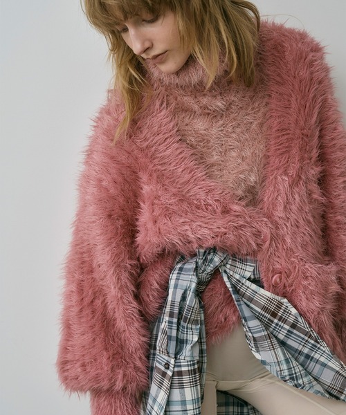 「LA BELLE ETUDE」 タートルネックニット FREE ネイビー レディース_画像2