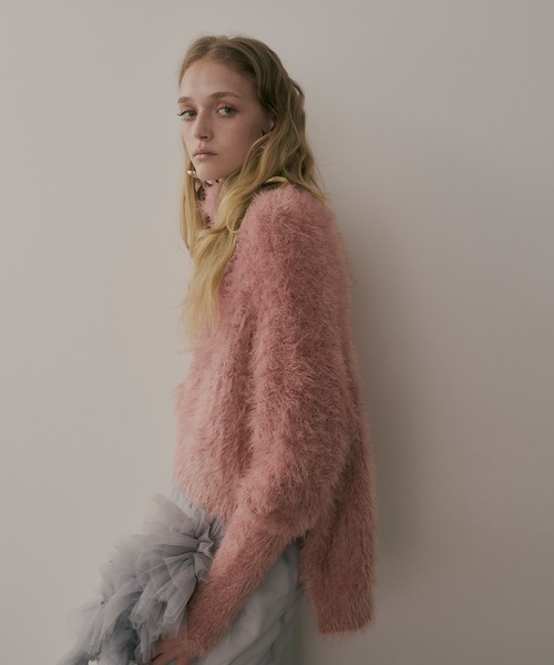 「LA BELLE ETUDE」 タートルネックニット FREE ネイビー レディース_画像7