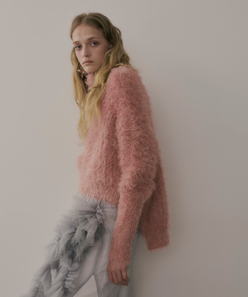 「LA BELLE ETUDE」 タートルネックニット FREE ネイビー レディース_画像8