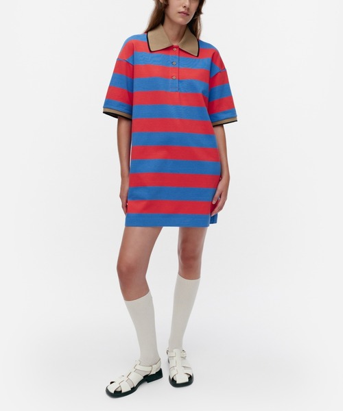 美品　marimekko マリメッコ　五分袖チュニック　ピックイネン　ウニッコ 楽天市場】チュニック marimekko(マリメッコ)の通販