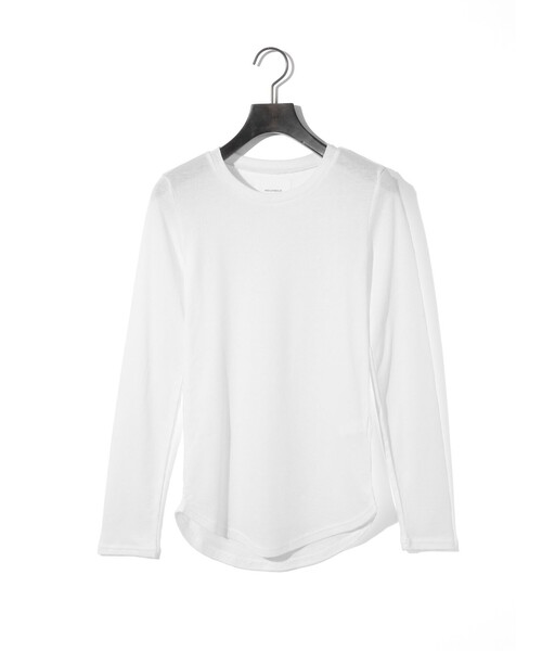 tシャツ MIDIUMISOLID for Ladies ロングスリーブトップス レディース MIDIUMISOLID tシャツ for Ladies ロングスリーブトップス