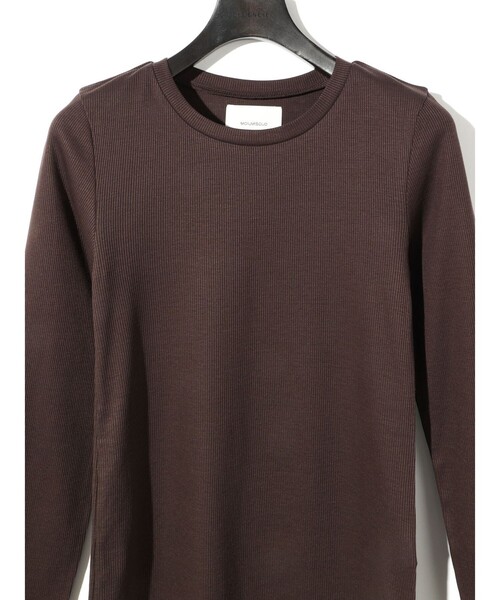 tシャツ MIDIUMISOLID for Ladies ロングスリーブトップス レディース MIDIUMISOLID tシャツ for Ladies ロングスリーブトップス