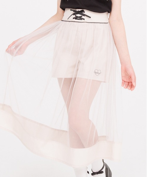 お値下げ❤️ピンクハウス❤️チュール段々スカート mamapocket4976_20240913-07