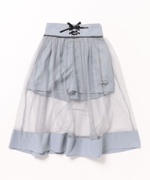 PINKHUNT パンツ ピンクハント チュールスカート付き レース