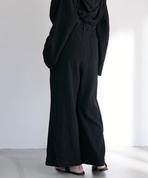 your/0w オールインワン 2way V-neck hood all in one outfit