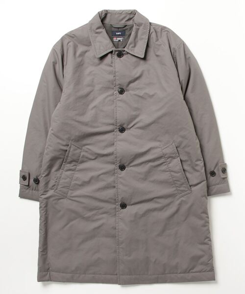 SHIPS（シップス） ステンカラーコート LARGE チャコールグレー メンズ