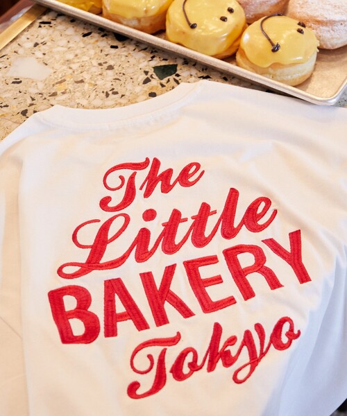 tシャツ 限定展開　The Little BAKERY Tokyo/ リトルベーカリー　別注 ロゴ 刺繍 半袖 Tシャツ レディース | FREAK'S STORE | 01