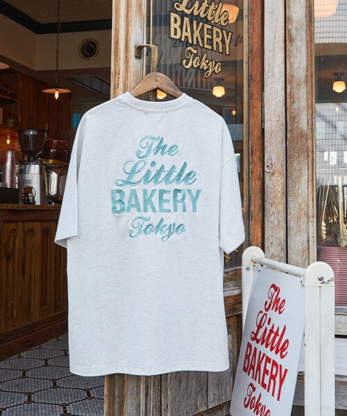 tシャツ 限定展開　The Little BAKERY Tokyo/ リトルベーカリー　別注 ロゴ 刺繍 半袖 Tシャツ レディース | FREAK'S STORE | 03