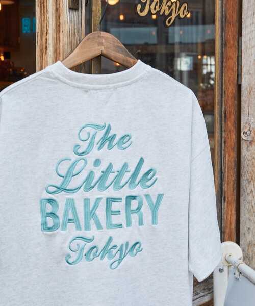 tシャツ 限定展開　The Little BAKERY Tokyo/ リトルベーカリー　別注 ロゴ 刺繍 半袖 Tシャツ レディース | FREAK'S STORE | 23