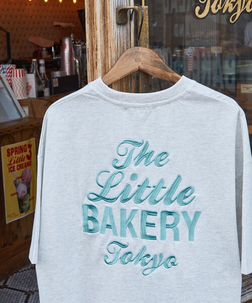 tシャツ 限定展開　The Little BAKERY Tokyo/ リトルベーカリー　別注 ロゴ 刺繍 半袖 Tシャツ レディース | FREAK'S STORE | 22
