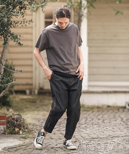 テーパードパンツ 19 GUNZE グンゼ テーパードパンツ レディース 通年 シワになり