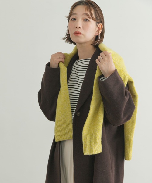 「F by ROSSO」 コート FREE ブラウン レディース_画像4