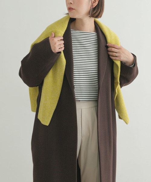 「F by ROSSO」 コート FREE ブラウン レディース_画像5