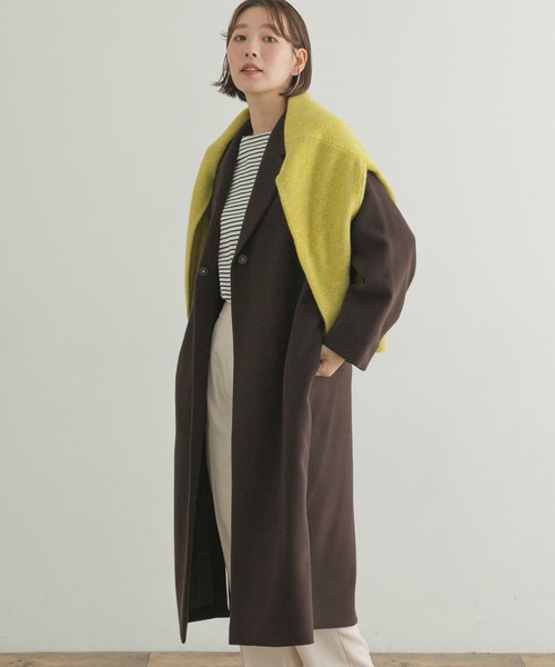 「F by ROSSO」 コート FREE ブラウン レディース_画像7