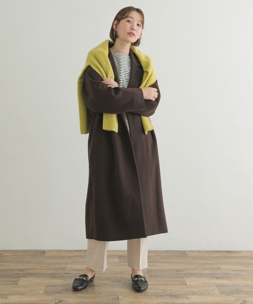 「F by ROSSO」 コート FREE ブラウン レディース_画像8