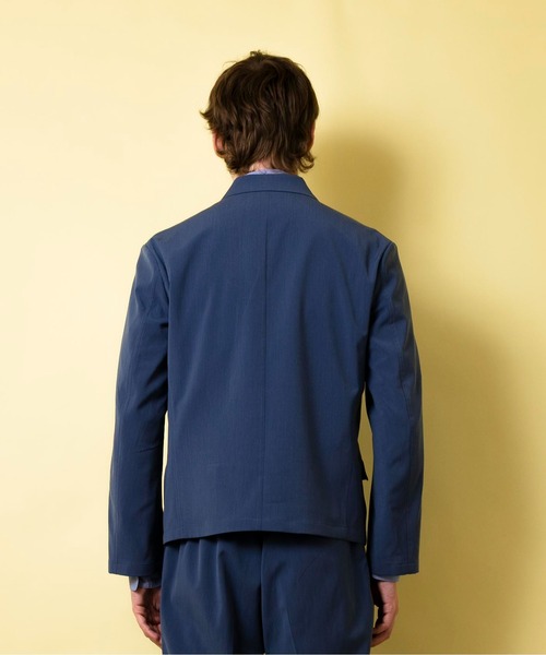 「FACTOTUM」 テーラードジャケット 44 ネイビー メンズ_画像4