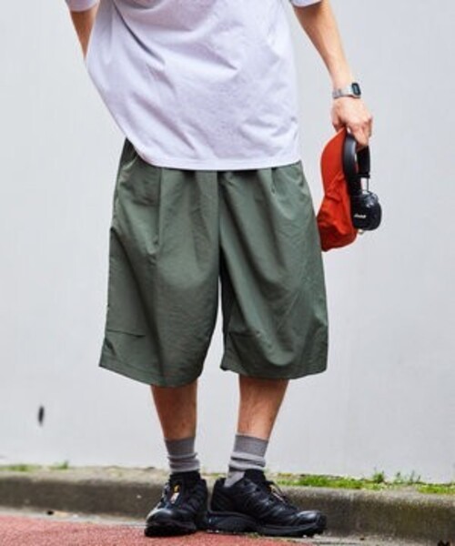 ハーフパンツ メンズ ビッグポケット ルーズ ストレート Dickies ディッキーズ ハーフパンツ 大きいサイズ メンズ ひざ下