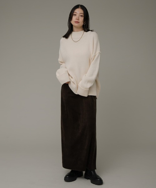 「URBAN RESEARCH Sonny Label」 長袖ニット FREE オフホワイト レディース_画像6