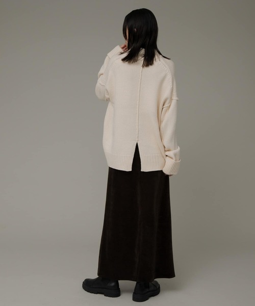 「URBAN RESEARCH Sonny Label」 長袖ニット FREE オフホワイト レディース_画像8