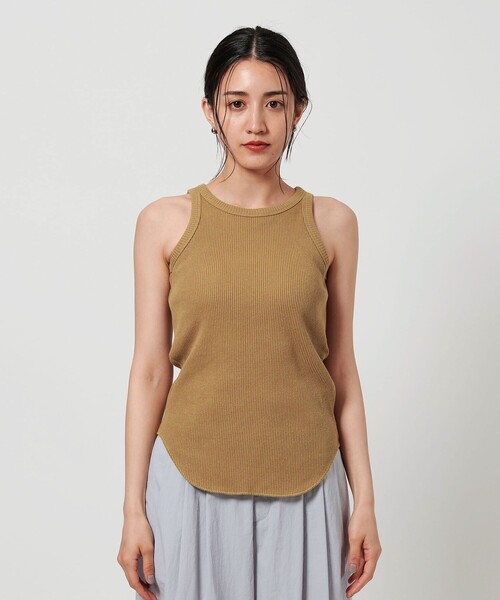 BEAUTY＆YOUTH UNITED ARROWS タンクトップ ノースリーブ リブ