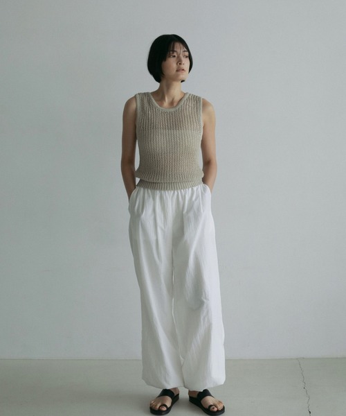 トップス anuke Paperyarn Knit Tanktop ànuke Paperyarn Knit Tanktop | Fun Current