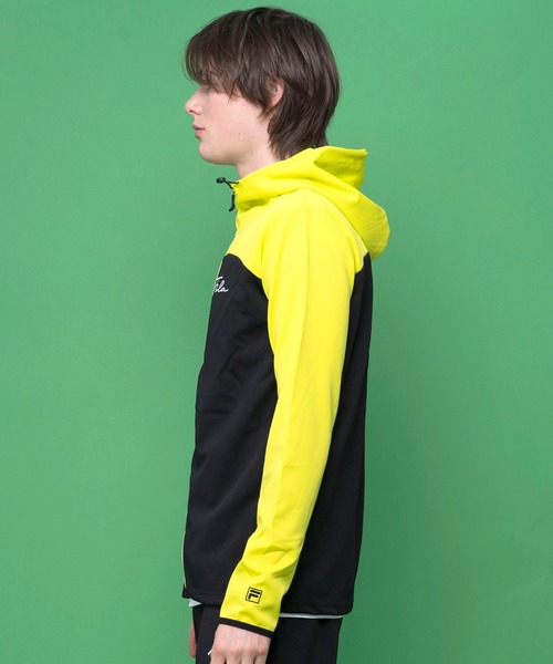 FILA 「FILA」 セットアップ LL ブラック×ホワイト メンズ