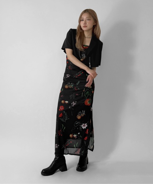 新品未使用✨DEICY ロングワンピース キャミ 花柄 jiasecond. ワンピース : ZOZOTOWN Yahoo!店 - 通販 - Yahoo!ショッピング