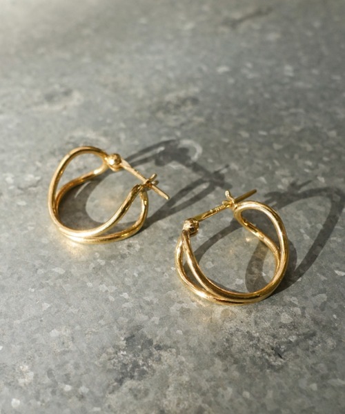 va vendome aoyama ピアス ゴールドカラー フープピアス レディース