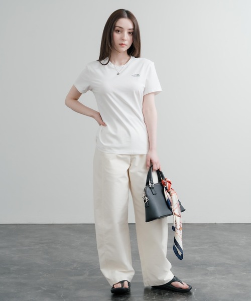 【新作】 THE NORTH FACE ★人気★ W'S COTTON BASIC S/S R/TEE 楽天市場】【正規品】 THE NORTH FACE Tシャツ W'S COTTON BASIC