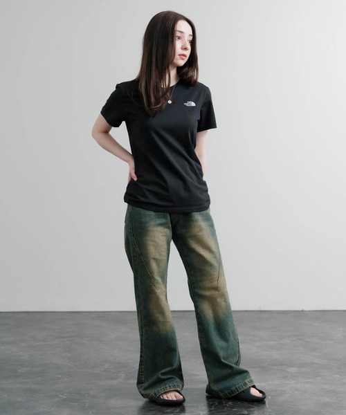 THE NORTH FACE tシャツ ザ・ノースフェイス W'S COTTON STRETCH