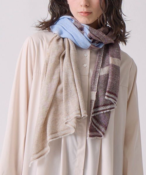 Kelen（ケレン） ストール マフラー 「KELEN / ケレン」配色デザイン