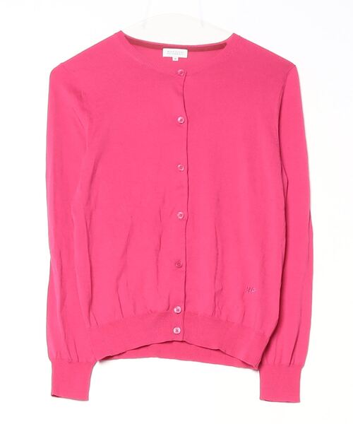 「MACKINTOSH PHILOSOPHY」 ニットカーディガン 38 ピンク レディース