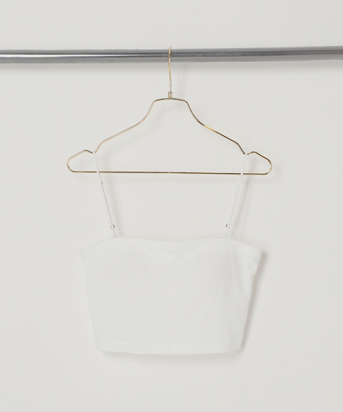 新品 LALA VIE CROPPED キャミソール Deuxieme Classe tシャツ 「LALA VIE/ララヴィ」 CROPPED
