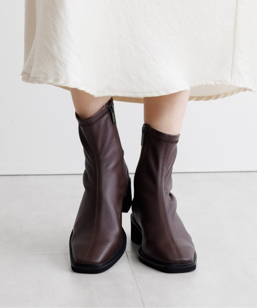 HIMIKO ブーツ 「HIMIKO」「撥水」軽量ソールシープストレッチブーツ