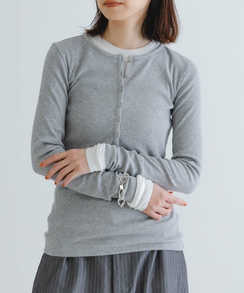 「URBAN RESEARCH」 長袖カットソー SMALL オフホワイト レディース